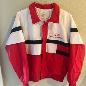 Vintage 80s Chevy Beretta Jacket Large Coat Made USA Awesome